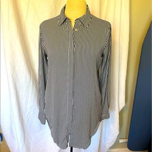 5/$20 Philosophy Oversized Stripe Shirt